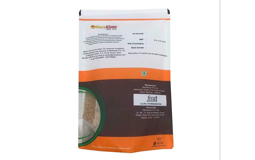 MeraKisan Organic Green Moong Dal    Pack  500 grams
